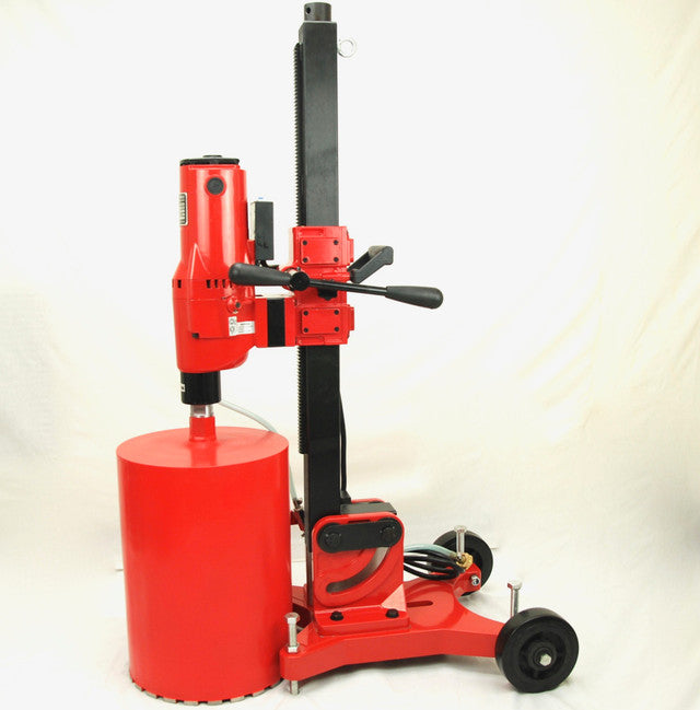 BLUEROCK 12Z1 LRBT/S Concrete Core Drill w/ Tilting Stand & Large Rolling Base