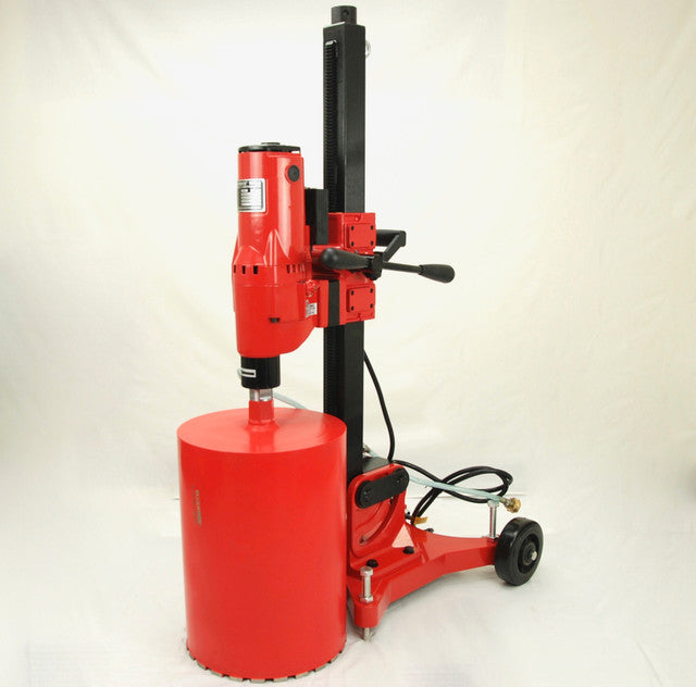 BLUEROCK 12Z1 LRBT/S Concrete Core Drill w/ Tilting Stand & Large Rolling Base