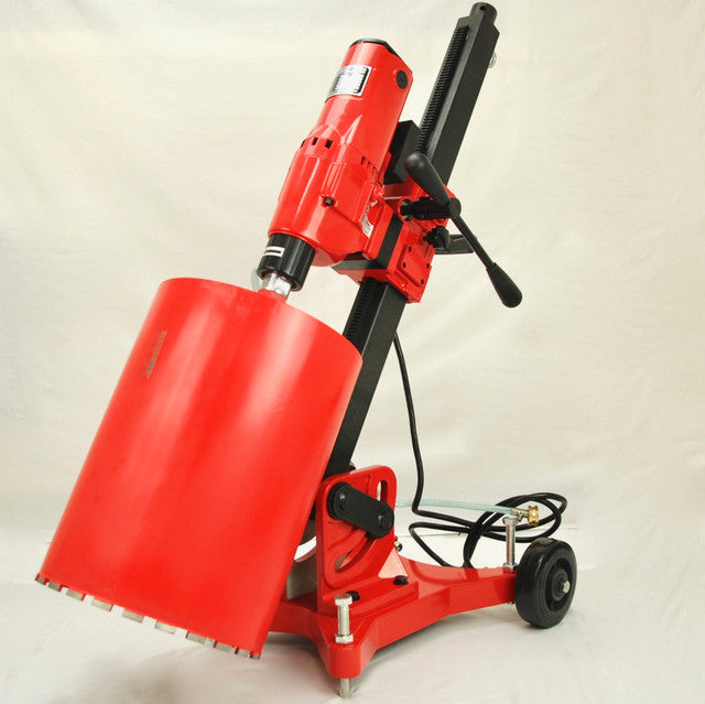 BLUEROCK 12Z1 LRBT/S Concrete Core Drill w/ Tilting Stand & Large Rolling Base