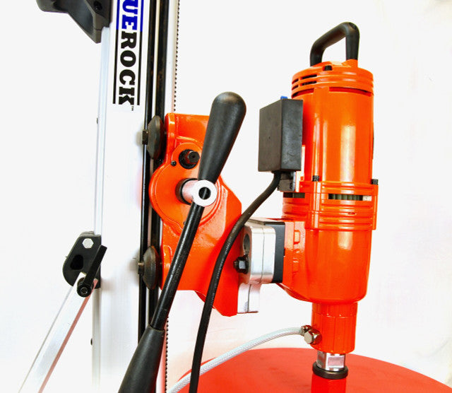 BLUEROCK 20Z1 T/S 220v Large Capacity Concrete Core Drill w/ Tilting Stand & Rolling Base