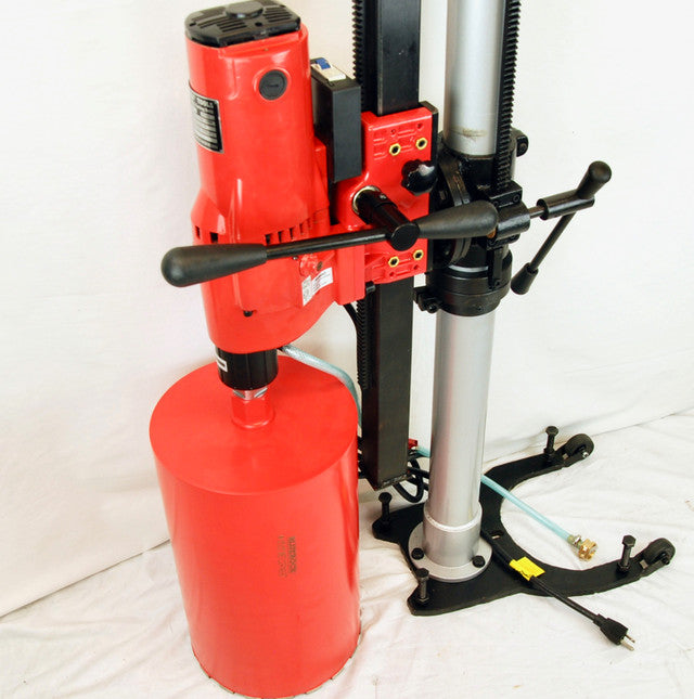 BLUEROCK 10Z1TEL Telescoping Stand Concrete Core Drill