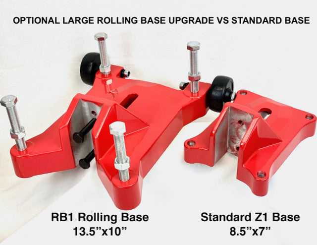 BLUEROCK 4Z1RB Core Drill With Rolling Base Stand & 1-4" Bit Set - Package Deal