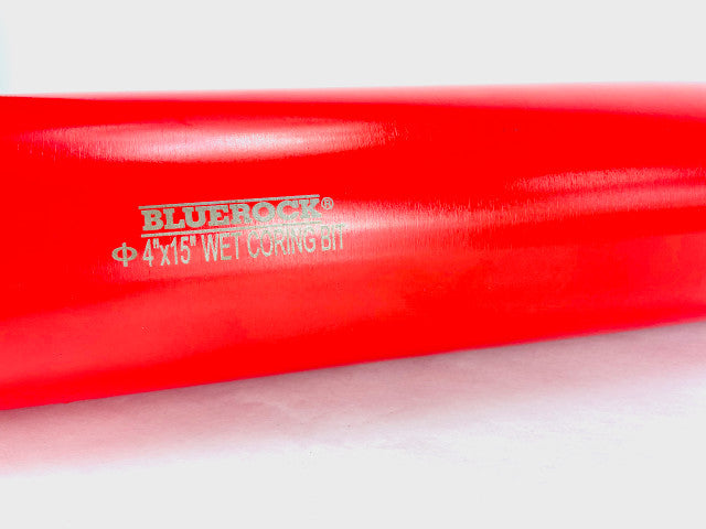 BLUEROCK 4" Diamond WET Coring Bit For Concrete Core Drill