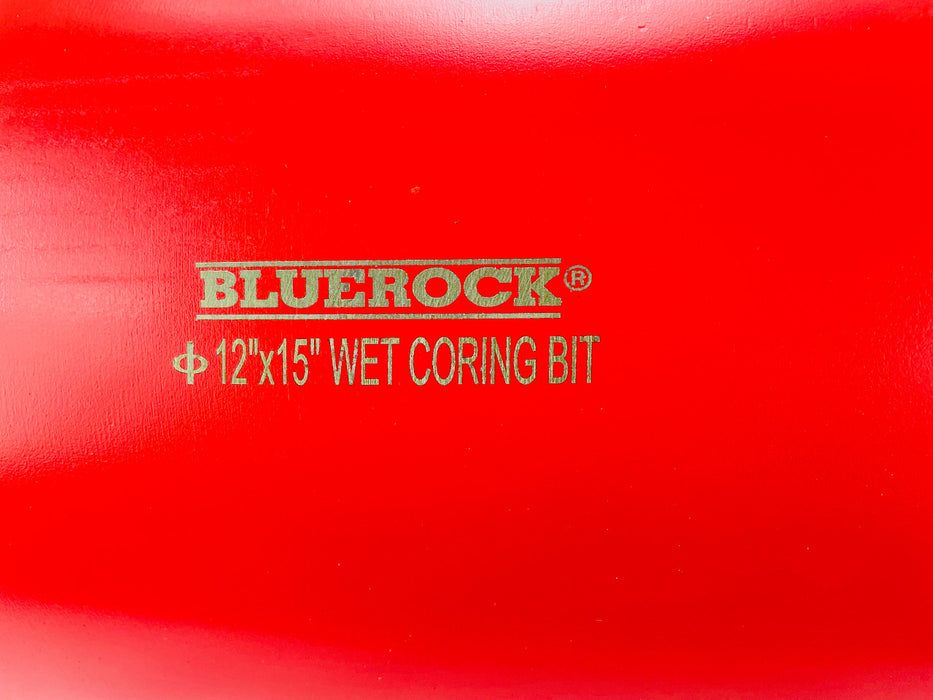 BLUEROCK 12" Diamond WET Coring Bit For Concrete Core Drill