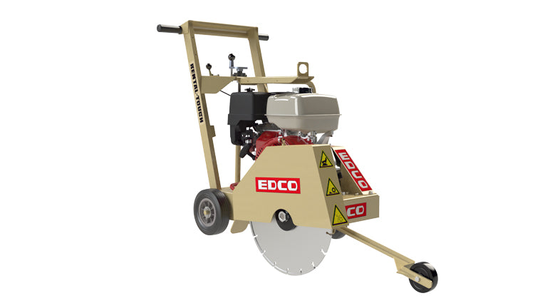 EDCO 18″ Gasoline Walk-Behind Saw – Downcut