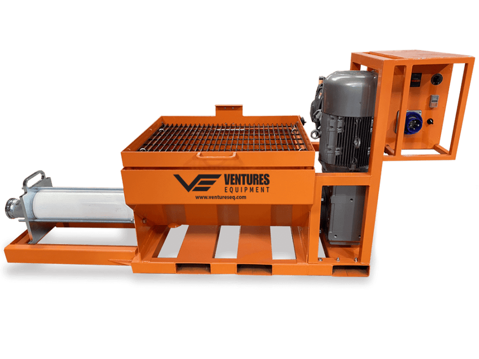 Ventures Equipment SSE Skid Mounted Electric Grout/Mortar Pump