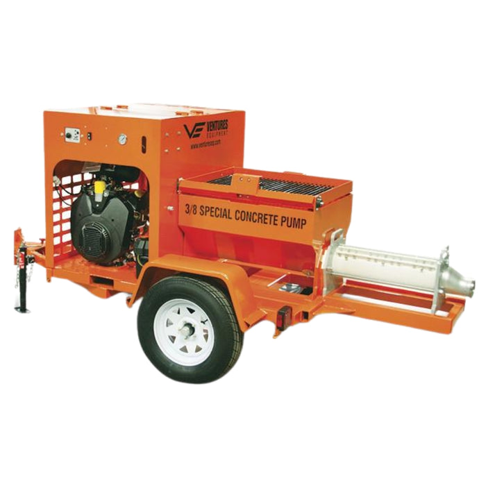 Ventures Equipment STG 3/8 Special Trailer Mounted Gas Grout Pump